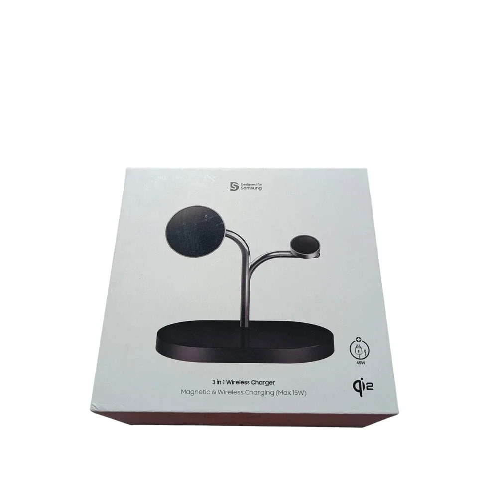 BbUk Samsung 3-in-1 Wireless Magnetic Charging Station For S25 Or Later Read ⬇️